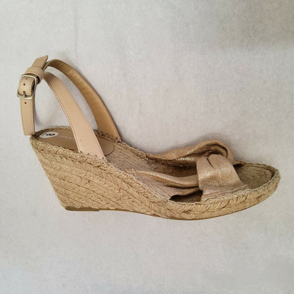 Etienne Aigner Espadrille Wedge Sandals Size 8 New